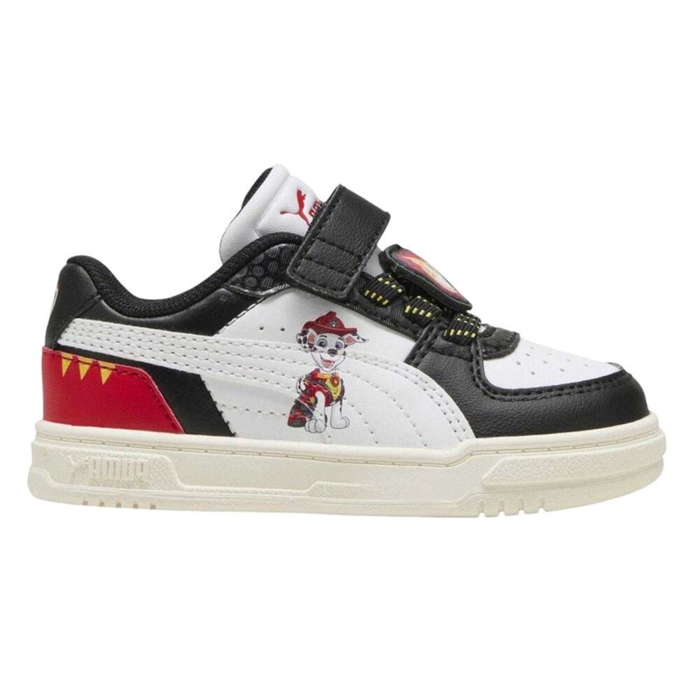 Puma Childrens/Kids Caven III Paw Patrol Sneakers / Black/White/Red
